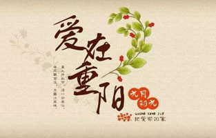 重陽節，是中國傳統節日，節期為每年農曆九月初九。“九”數在《易經》中為陽數，“九九”兩陽數相重，故曰“重陽”；因日與月皆逢九，故又稱為“重九”。九九歸真，一元肇始，古人認為九九重陽是吉祥的日子。古時民間在重陽節有登高祈福、秋遊賞菊、佩插茱萸、拜神祭祖及飲宴祈壽等習俗。傳承至今，又添加了敬老等內涵，於重陽之日享宴高會，感恩敬老。登高賞秋與感恩敬老是當今重陽節日活動的兩大重要主題。 